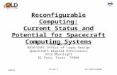 Reconfigurable Computing: Current Status and Potential for Spacecraft Computing Systems