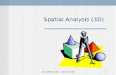 Spatial Analysis (3D)