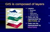 GIS is composed of layers