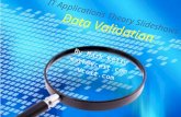IT Applications Theory Slideshows Data Validation  By Mark Kelly mark@vceit Vceit