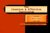 The Creative & Effective Curriculum