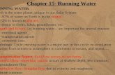 Chapter 15- Running Water