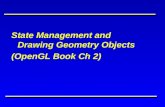 State Management and Drawing Geometry Objects (OpenGL Book Ch 2)