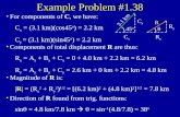 Example Problem #1.38