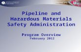Pipeline and Hazardous Materials Safety Administration Program Overview  February 2012