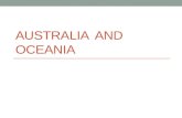 Australia  and Oceania