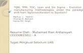 Resume  Oleh :  Muhamad Rian Ardiansyah  (3333081581) - A Tugas Pengkual Sebelum  UAS