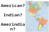 American? Indian? Amerindian?