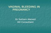 VAGINAL BLEEDING IN       PREGNANCY