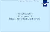 Presentation 4: Principles of Object-Oriented Middleware