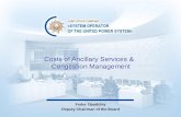Costs of Ancillary Services &   Congestion Management