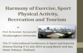Harmony of Exercise, Sport Physical Activity, Recreation and Tourism