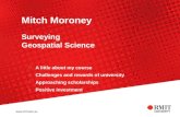 Mitch Moroney Surveying Geospatial Science