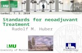 Standards for neoadjuvant Treatment