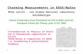 Charming Measurements in E866/NuSea