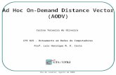 Ad Hoc On-Demand Distance Vector (AODV)