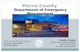Pierce County  Department of Emergency Management