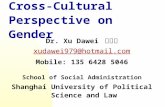 Cross-Cultural Perspective on Gender