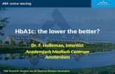 HbA1c: the lower the better?
