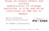 Dmitri Kotchetkov (University of California at Riverside) for PHENIX Collaboration