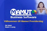 Välkommen till Mamut Providerdag