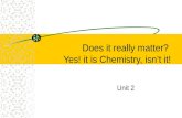 Does it really matter?  Yes! it is Chemistry, isn’t it!