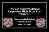 How can overcrowding at Rangeview High School be reduced?