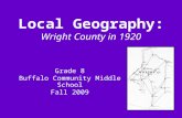 Local Geography: Wright County in 1920