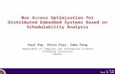 Bus Access  Optimization  for Distributed Embedded Systems Based on Schedulability Analysis