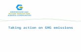 Taking action on GHG emissions
