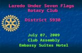 Laredo Under Seven Flags  Rotary Club District 5930