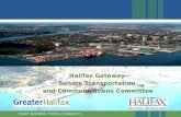 Halifax Gateway  Senate Transportation  and Communications Committee