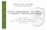 Privacy Commissioner case notes: A resource from NZ and beyond