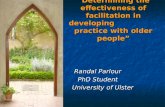 Randal Parlour PhD Student      University of Ulster
