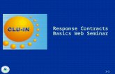Response Contracts Basics Web Seminar