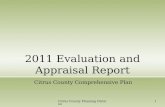 2011 Evaluation and Appraisal Report