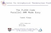 The FLASH Code Parallel AMR Made Easy