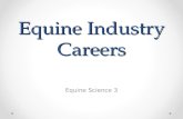 Equine Industry Careers