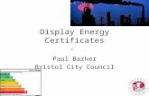 Display Energy Certificates -