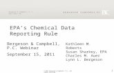 EPA’s Chemical Data Reporting Rule