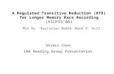 A Regulated Transitive Reduction (RTR) for Longer Memory Race Recording  (ASLPOS’06)