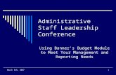 Administrative Staff Leadership Conference