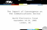 The Impact of Convergence on the Communications Sector