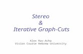 Stereo  &  Iterative Graph-Cuts