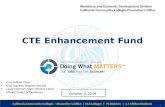 CTE Enhancement Fund
