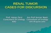 RENAL TUMOR  CASES FOR DISCURSION
