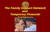The Family Support Network and  Temporary Financial Assistance
