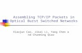 Assembling TCP/IP Packets in Optical Burst Switched Networks