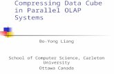 Compressing Data Cube in Parallel OLAP Systems