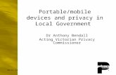 Portable/mobile devices and privacy in Local Government